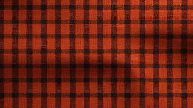 Tartan Ekoseli Tasarımsız Kareli Kareli arka plan. İskoç tarzında Flanel kumaş desenli arka plan. Yeni yıl tekstil dekorasyonları. Kırmızı, sarı, mavi, beyaz, siyah üst manzara. boş masa örtüsü masa örtüsü dokusu