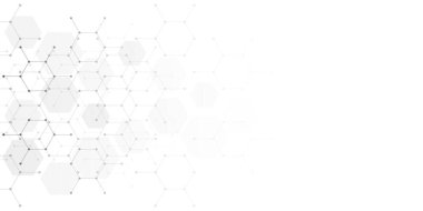 Altıgenlerin şekil modelinin geometrik arka planına sahip soyut tasarım ögesi. Vektör illüstrasyonu