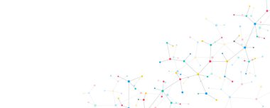 Moleküler yapı ve genetik mühendislik, moleküller DNA, sinirsel ağ, bilimsel araştırma. Yenilik teknolojisi, bilim, sağlık ve tıp için soyut bir arkaplan.