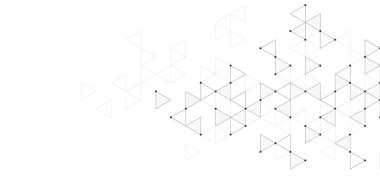 Üçgen şekilli geometrik desenli soyut bir arkaplan. Grafik tasarım ögesi.