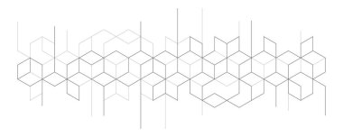 İzometrik bloklu soyut geometrik arkaplan, çokgen şekilli desen.