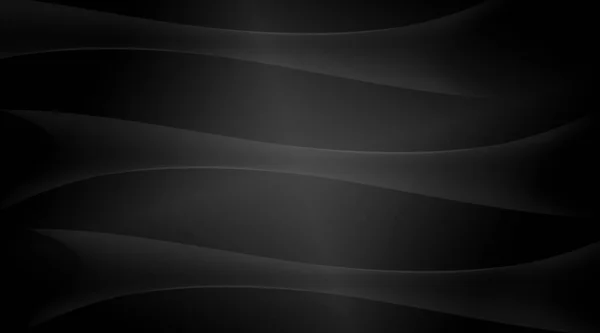 Negro Gradiente Fondo Abstracto Liso — Foto de Stock