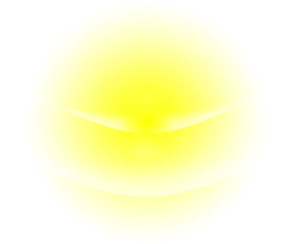White Background Image Abstract Gradient Yellow Smiley Face — Stock Photo, Image