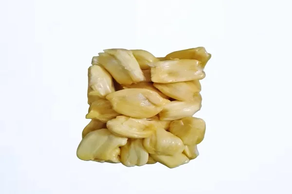 Olgun Jackfruit beyaz arkaplanda izole.
