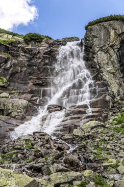 Skok waterfall, High Tatras in Slovakia.