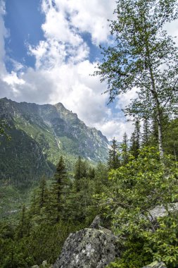 Mountains in High Tatras National Park, Slovakia.