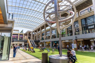 Oxford, İngiltere - 5 Haziran 2024: Westgate Alışveriş Merkezi.