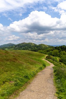 Malvern Hills National park Sugarloaf Hills Worcestershire. clipart