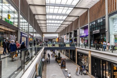 Oxford, İngiltere - 5 Haziran 2024: Westgate Alışveriş Merkezi