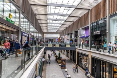 Oxford, İngiltere - 5 Haziran 2024: Westgate Alışveriş Merkezi