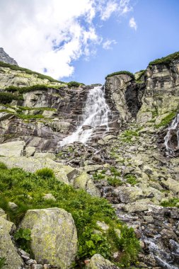 Skok waterfall, High Tatras in Slovakia.