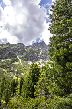 Mala Studena Dolina in Vysoke Tatry Tatra Mountains Slovakia. clipart