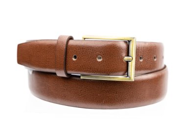 Premium Kahverengi Deri Kemerli Vintage Pirinç Tokalı Resmi ve Sıradan Giyinme İçin Mükemmel.