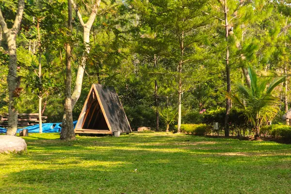 Hut House Park Camping — Stock Photo, Image