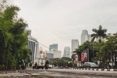 Cirebon 1 Eylül 2023: DKI Jakarta, Endonezya 'nın başkenti olan Endonezya' nın başkentidir. Jakarta Endonezya 'nın ekonomik, kültürel ve siyasi merkezidir.