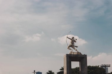 Cirebon 1 Eylül 2023: DKI Jakarta, Endonezya 'nın başkenti olan Endonezya' nın başkentidir. Jakarta Endonezya 'nın ekonomik, kültürel ve siyasi merkezidir.