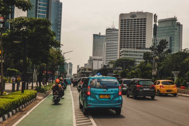 Cirebon 1 Eylül 2023: DKI Jakarta, Endonezya 'nın başkenti olan Endonezya' nın başkentidir. Jakarta Endonezya 'nın ekonomik, kültürel ve siyasi merkezidir.