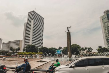 Cirebon 1 Eylül 2023: DKI Jakarta, Endonezya 'nın başkenti olan Endonezya' nın başkentidir. Jakarta Endonezya 'nın ekonomik, kültürel ve siyasi merkezidir.
