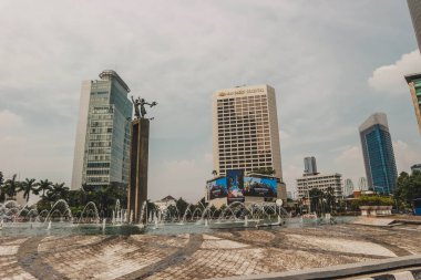Cirebon 1 Eylül 2023: DKI Jakarta, Endonezya 'nın başkenti olan Endonezya' nın başkentidir. Jakarta Endonezya 'nın ekonomik, kültürel ve siyasi merkezidir.