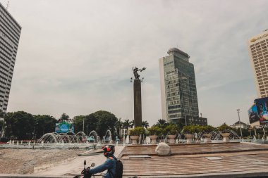Cirebon 1 Eylül 2023: DKI Jakarta, Endonezya 'nın başkenti olan Endonezya' nın başkentidir. Jakarta Endonezya 'nın ekonomik, kültürel ve siyasi merkezidir.