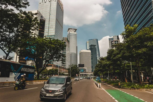 stock image Cirebon 1 september 2023: DKI Jakarta is officially the capital city of DKI Jakarta Province, and is the capital city of Indonesia. Jakarta is the economic, cultural and political center of Indonesia