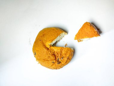 Kremalı balkabağı keki ve kabak çekirdeği..