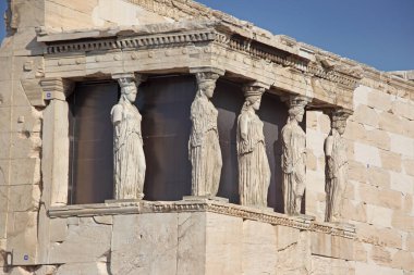 Akropol tepesi. Erechtheion 'a Gör. 