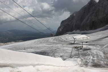 Alpler. Salzkammergut bölgesi, Avusturya. Ulusal park Dachstein