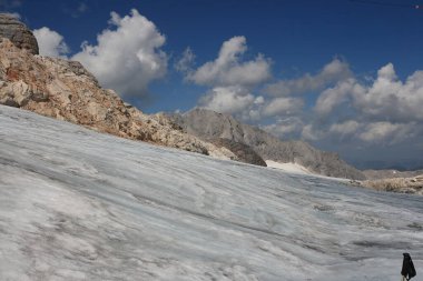 Alpler. Salzkammergut bölgesi, Avusturya. Ulusal park Dachstein