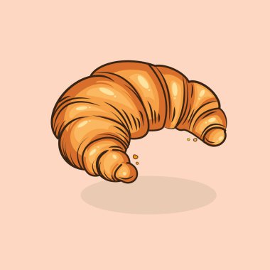 Ekmeğin resimleme vektörü grafiği
