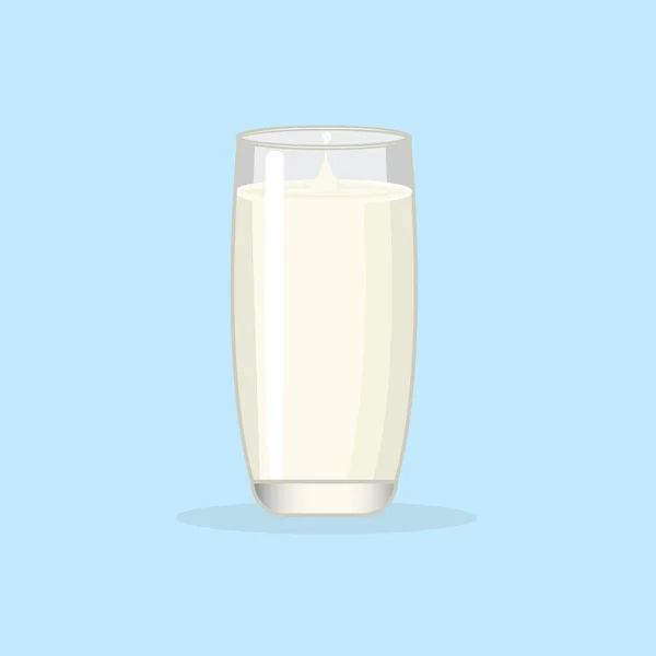 Ілюстрація Векторна Графіка Скляного Молока — стоковий вектор