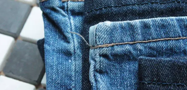 Denim Denim Kot Kumaşı Kot Pantolon Arka Planı Denim Kot — Stok fotoğraf