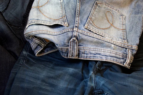 Jeans Background Denim Jeans Texture Denim Jeans Background — Stock Photo, Image