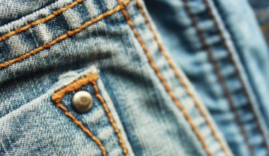 Denim. Kot kumaşı. Kot pantolon arka planı. Denim kot kumaşı veya kot pantolon arka planı.