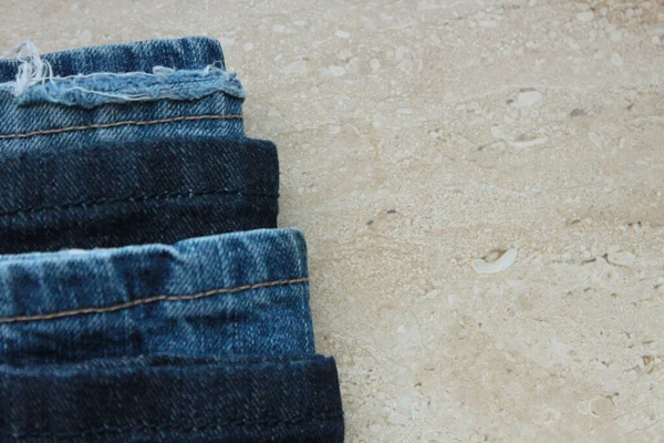 Pochodzenie Dżinsów Jeansowe Dżinsy Tekstury Lub Dżinsy Tło — Zdjęcie stockowe