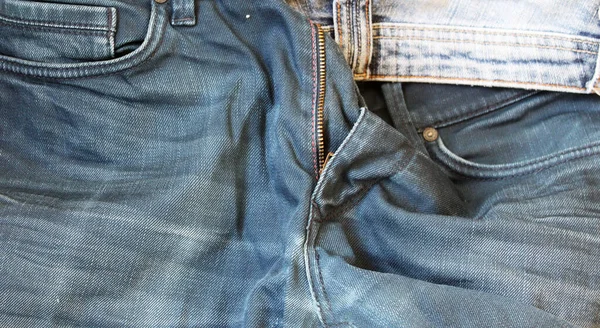 Denim Kot Kumaşı Kot Pantolon Arka Planı Denim Kot Kumaşı — Stok fotoğraf