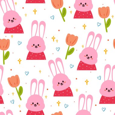 Kusursuz desenli çizgi film ayıları. hediye paketi kağıdı için sevimli hayvan duvar kağıdı çizimi