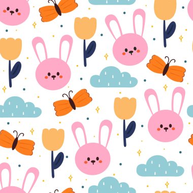 Kusursuz desenli çizgi film ayıları. hediye paketi kağıdı için sevimli hayvan duvar kağıdı çizimi