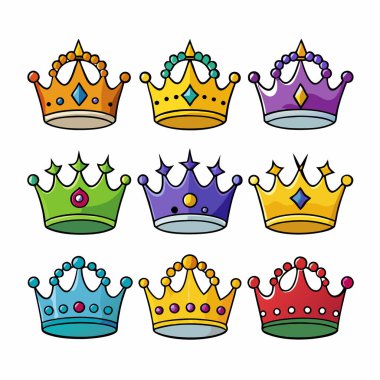 Crown Vektör Sanatı & İllüstrasyonu