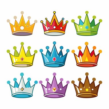 Crown Vektör Sanatı & İllüstrasyonu