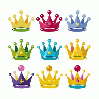 Crown Vektörü Sanat & İllüstrasyon Ayarları