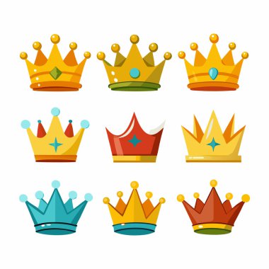Crown Vektörü Sanat & İllüstrasyon Ayarları