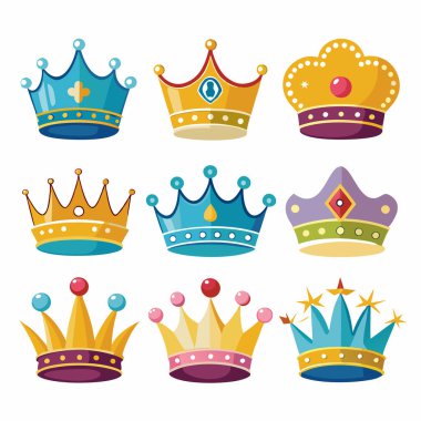 Crown Vektörü Sanat & İllüstrasyon Ayarları