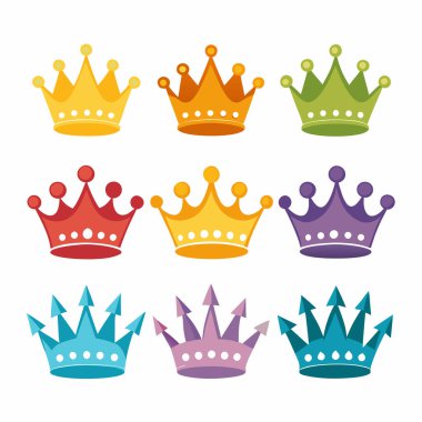 Crown Vektörü Sanat & İllüstrasyon Ayarları