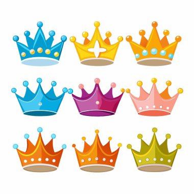 Crown Vektörü Sanat & İllüstrasyon Ayarları