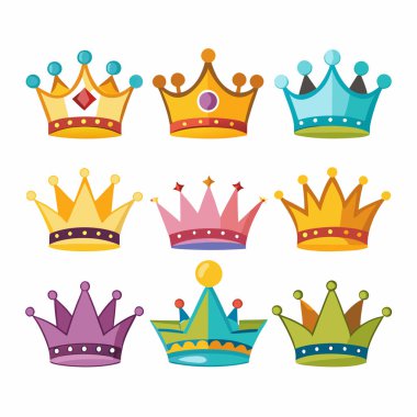 Crown Vektörü Sanat & İllüstrasyon Ayarları