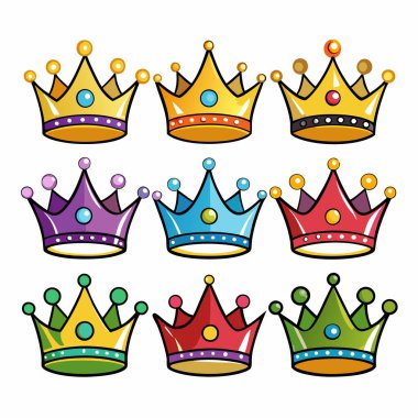 Crown Vektörü Sanat & İllüstrasyon Ayarları