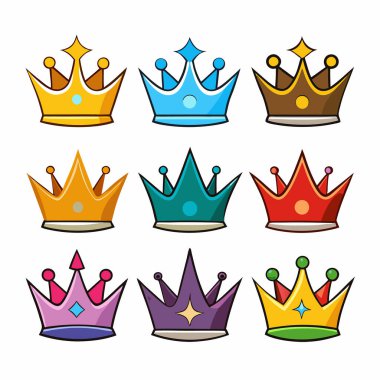 Crown Vektörü Sanat & İllüstrasyon Ayarları