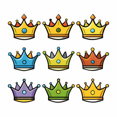 Crown Vektörü Sanat & İllüstrasyon Ayarları