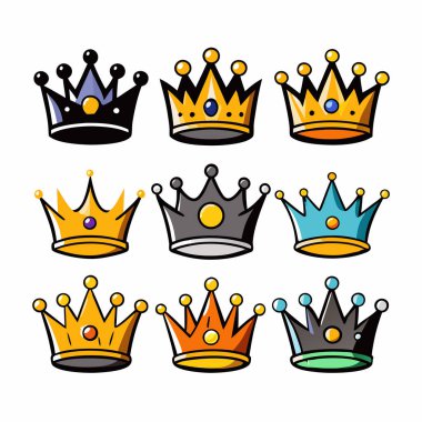 Crown Vektörü Sanat & İllüstrasyon Ayarları